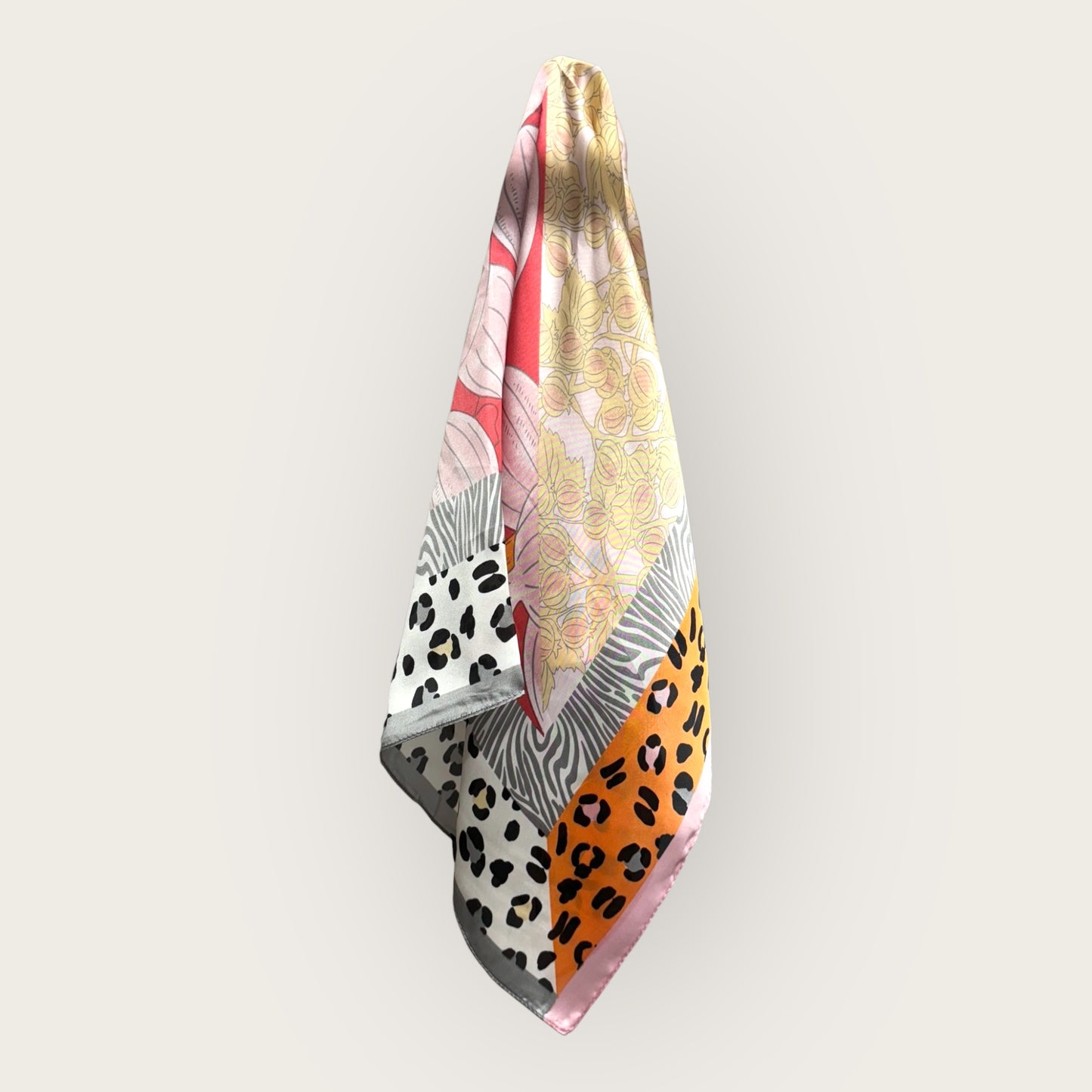 Foulard léopard coloré - Sac Kado